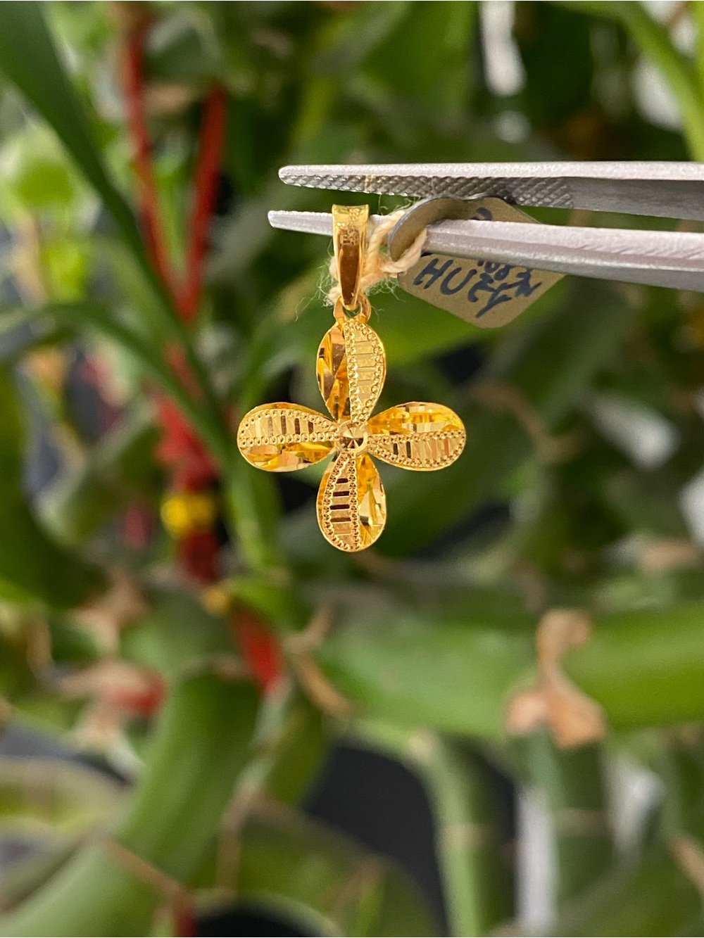 24K Yellow Gold Pendant